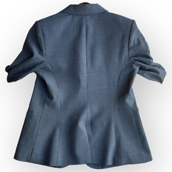 Theory Women’s Gray wool blend blazer size 10 - Picture 5 of 11